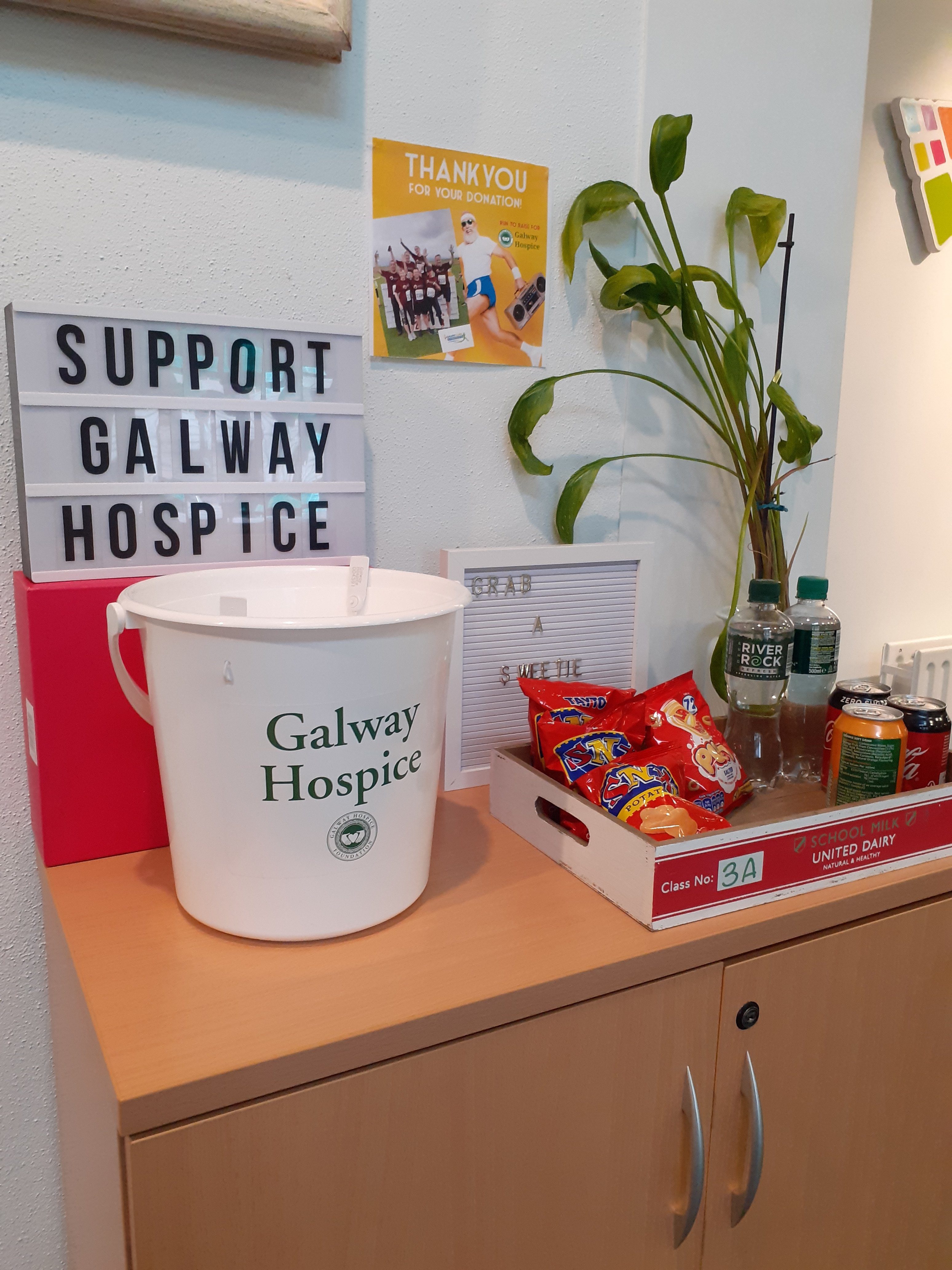 Galway Hospice Collection box