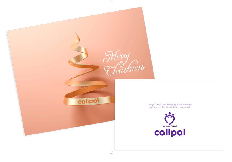 Call Pal Women's Aid Christmas Card