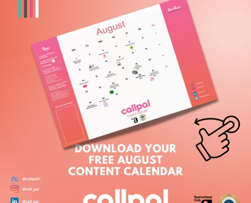 FREE AUGUST CONTENT CALENDAR