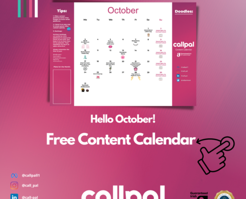 FREE OCTOBER CONTENT CALENDAR